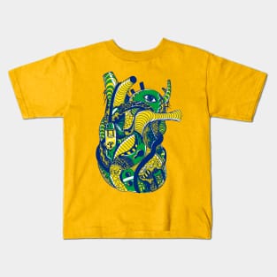 Brasil Light Heart Kids T-Shirt